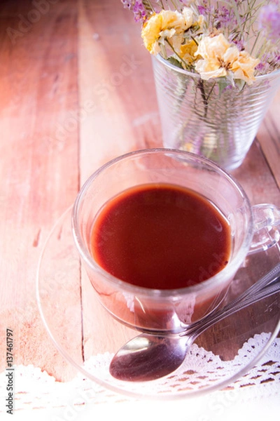 Fototapeta Heart's breakfast