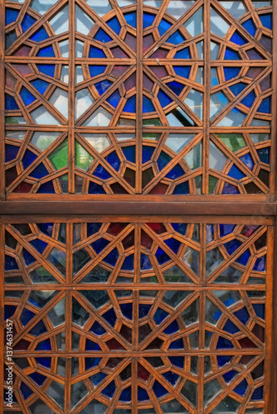 Obraz shebeke's colorful stained glass windows