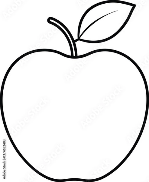 Obraz line art vectors ilustration