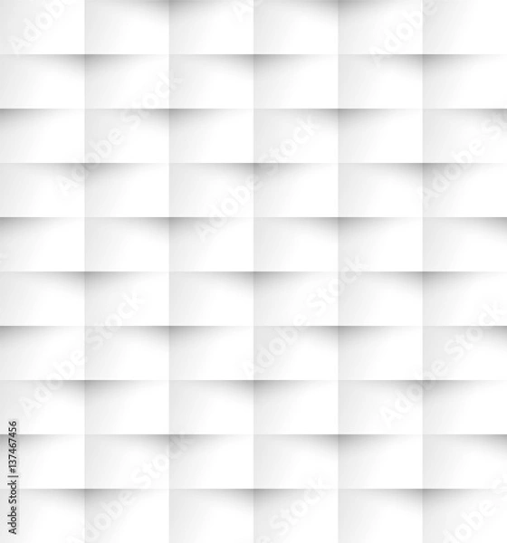 Fototapeta White seamless texture, Background