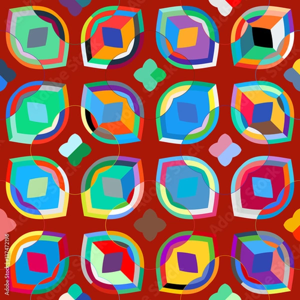 Fototapeta Geometric pattern