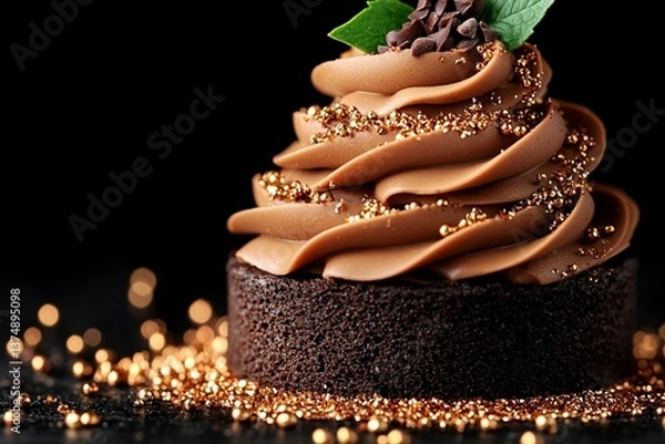 Fototapeta chocolate perfect texture