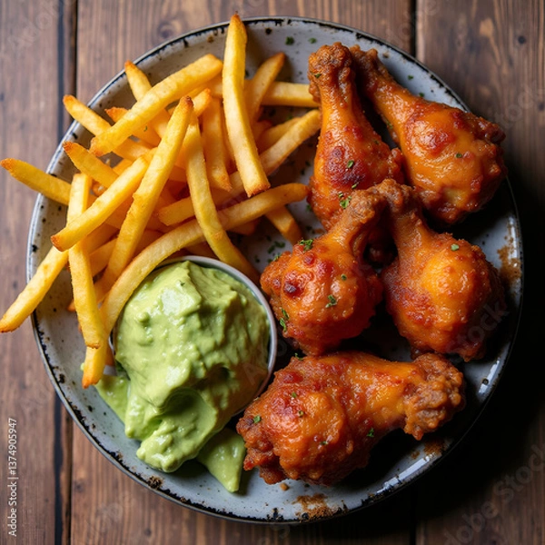 Fototapeta fish and chips