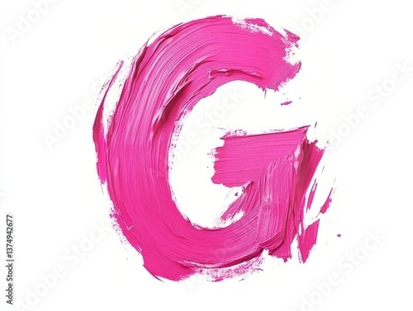 Fototapeta Interesting alphabet series graphics