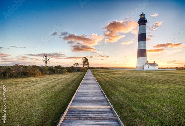 Obraz Bodie Lighthouse Sunrise