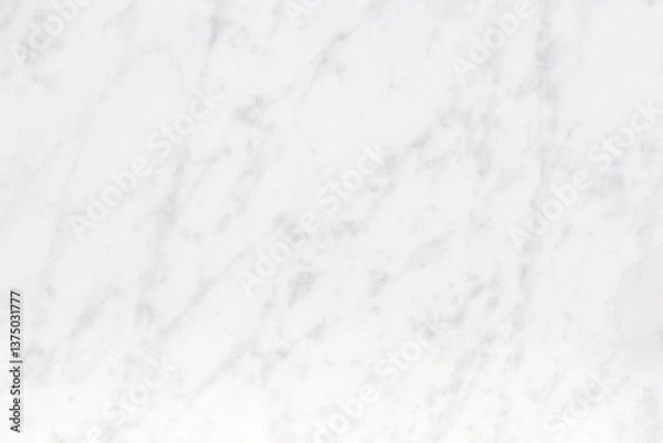 Obraz White marble background or texture and copy space, horizontal shape