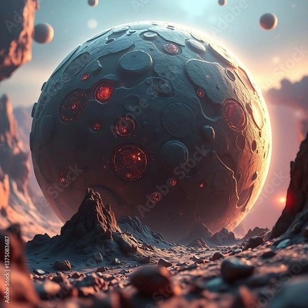 Fototapeta Abstract image of space