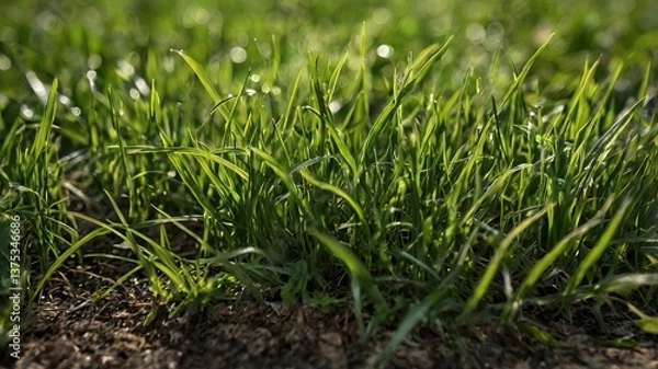 Obraz fresh green grass