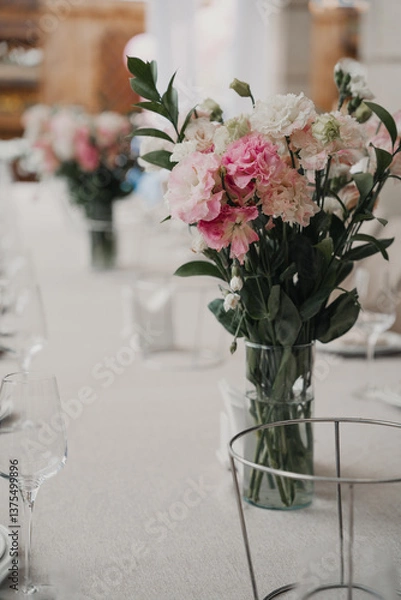 Obraz wedding table without food and guests