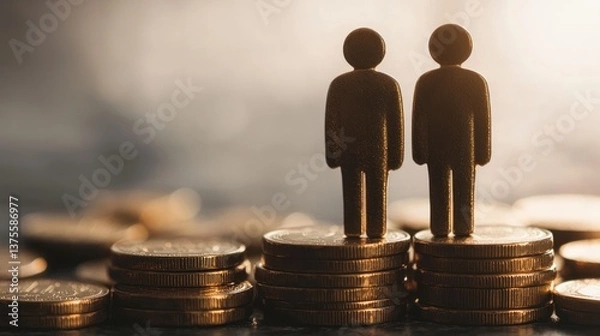 Fototapeta Navigating family law alimony and spousal support issues financial insights legal context informative overview