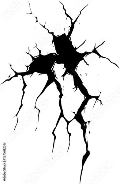 Obraz lightning white background
