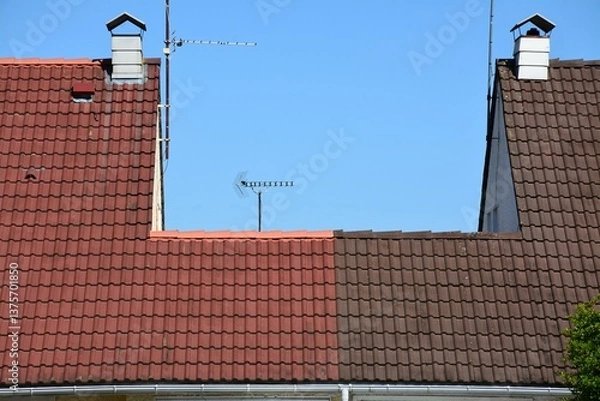 Obraz Toiture en tuiles