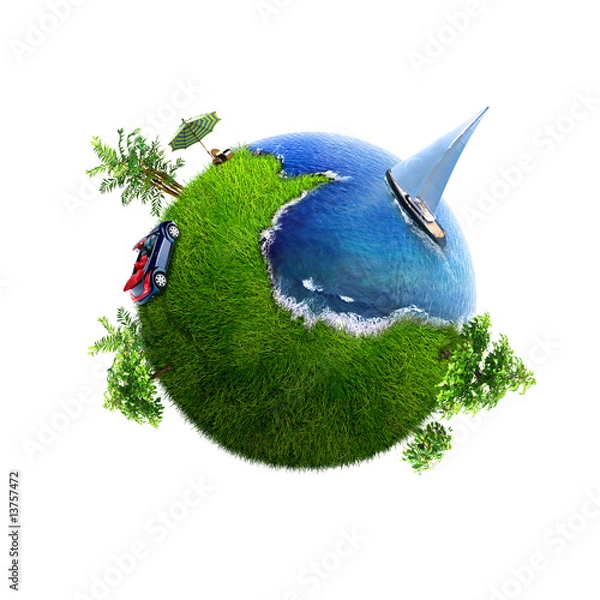 Obraz planeta marzeń