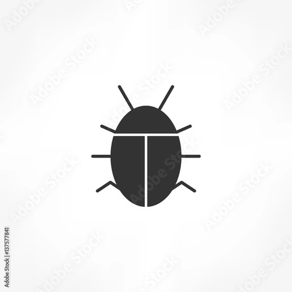Fototapeta Bug icon