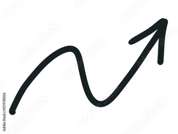 Obraz 上昇する矢印