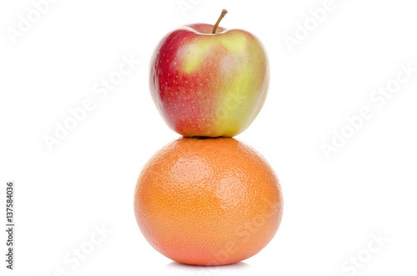 Obraz яблоко апельсин