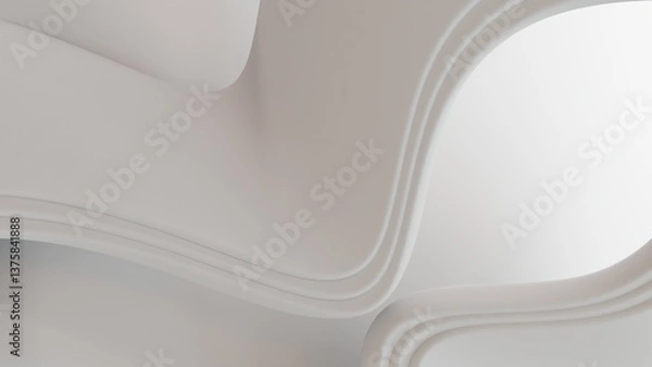 Obraz abstract background with white lines