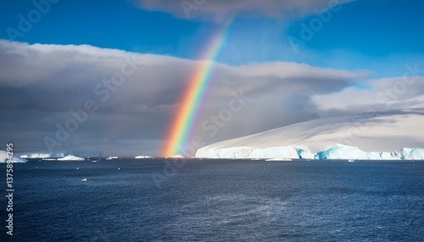 Fototapeta 虹の風景