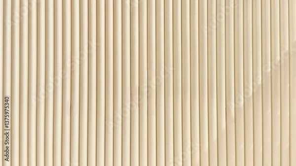 Obraz Brown ribbed wooden wall panel texture background.