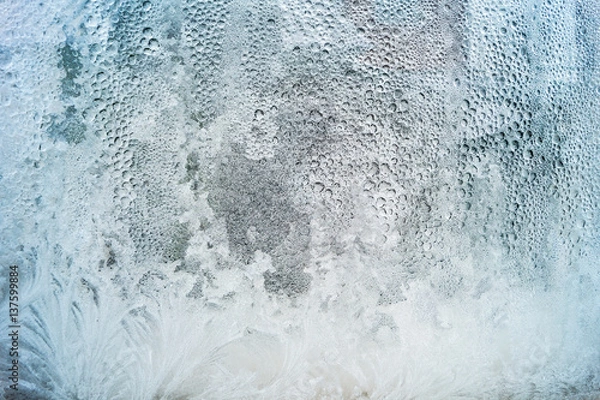 Obraz Frosty pattern on glass
