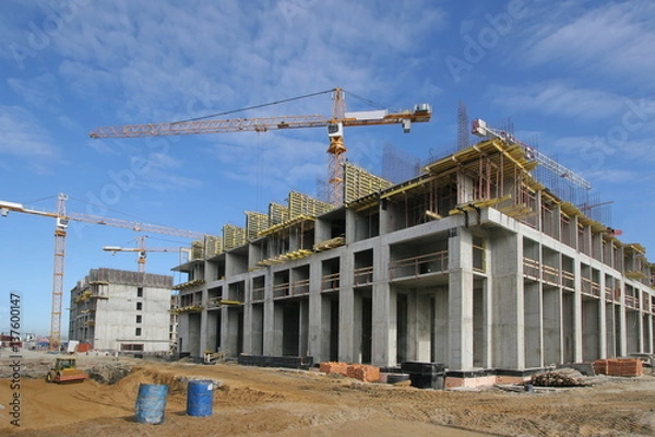 Obraz Construction site