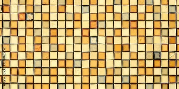 Fototapeta Modern Mosaic Pattern, Creative Layout for Copy