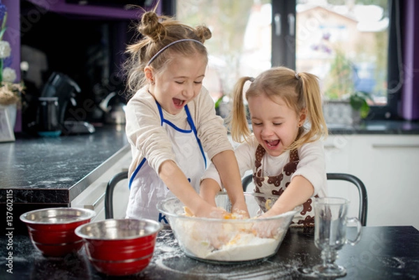Obraz pieczenie ciasteczek