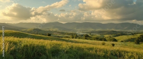 Fototapeta 정상의 풍경