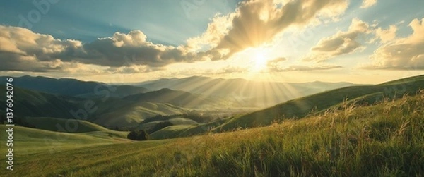 Obraz 정상의 풍경