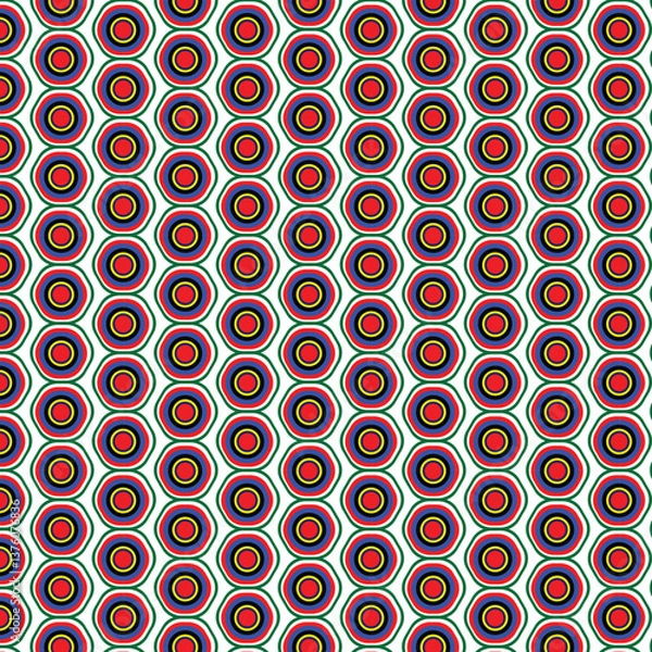 Fototapeta Seamless geometric patterns