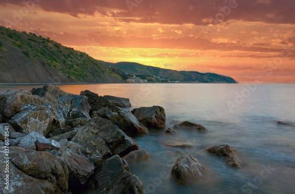 Obraz sunset on sea