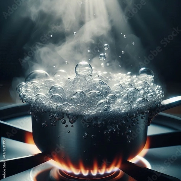 Obraz had been boiling Past Perfe