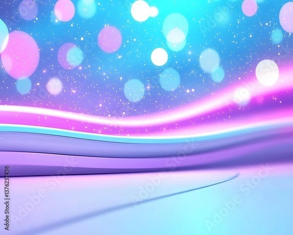 Obraz Abstract Neon Scene Design