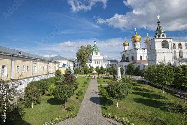 Obraz  Кострома. Православный Свято-Троицкий Ипатьевский мужской монастырь.