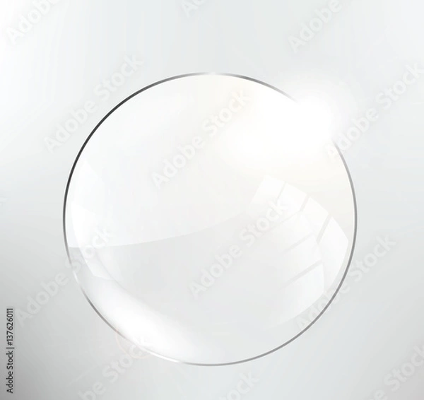 Fototapeta Glass circle