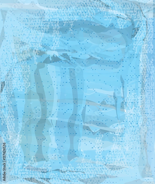 Fototapeta Abstract blue light template background