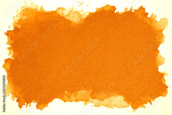 Obraz Isolated sand in orange as nice Easter background
