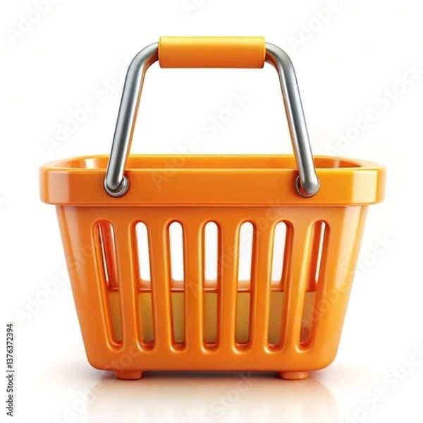 Obraz shopping basket icon