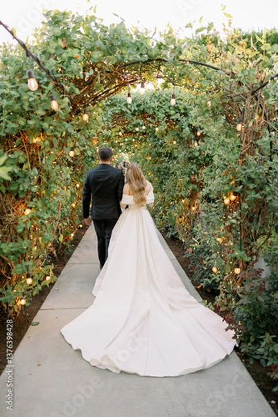 Obraz bride and groom