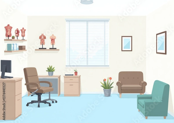 Fototapeta 穏やかな診察室