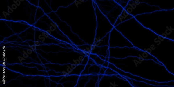 Fototapeta Dark blue marble seamless texture with high resolution for background. Wide surface of navy marble abstract stone texture with blue veins sapphire tone. For wallpaper, banner, bg. 