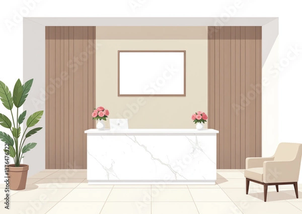 Obraz ミニマルエントランス