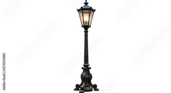 Obraz Isolated Vintage Street Lamp