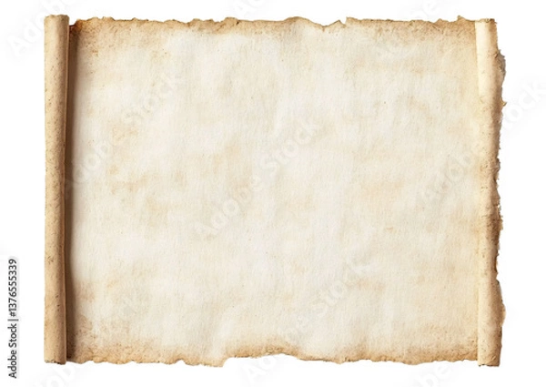 Obraz Old parchment paper texture background