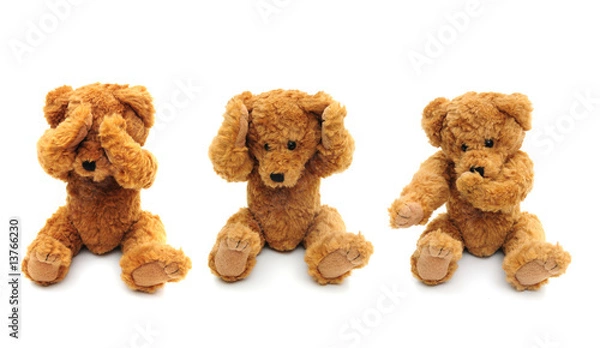 Obraz Three wise bears