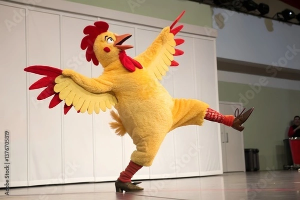 Obraz chicken costume