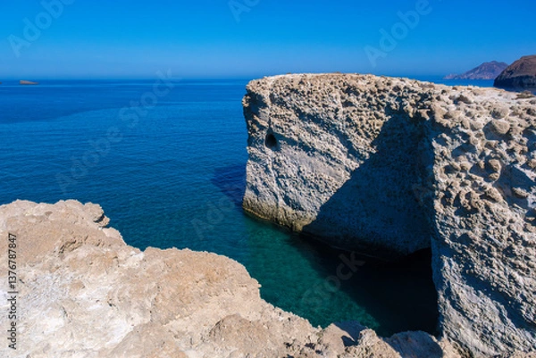 Obraz Papafragas Caves, Milos