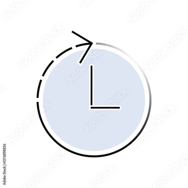 Obraz Delay, Pending. Time, Timer. Wait, Waiting Icon - Vector.  