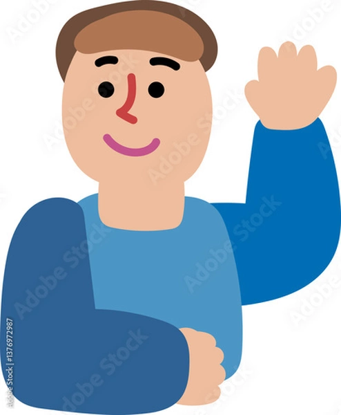 Fototapeta 사람일러스트