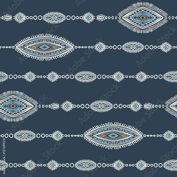 Fototapeta Abstract seamless pattern. This pattern can be used for wallpaper, pattern fills, web page background, surface textures. Vector illustration